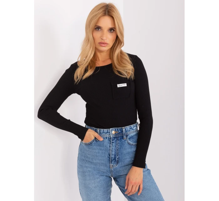 Bluzka RV BZ model 18955332 czarny - FPrice Bluzka RV BZ model 18955332 czarny - FPrice