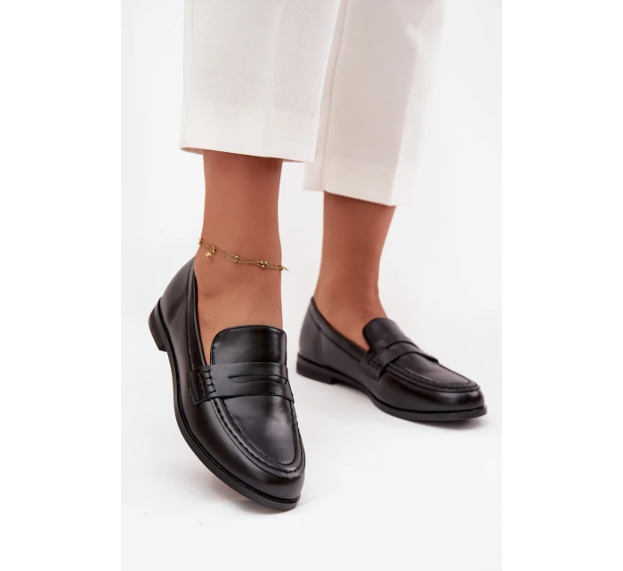 Dámské mokasíny Bessina – černé Dámské mokasíny Bessina – černé