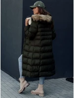 Dámský zimní kabát zelený Dstreet model 21978769 - FashionStreet
