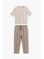 Pyžamo Atlantic NLP-509 kr/r S-2XL