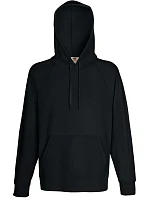 Fruit of the Loom Lightweight Hooded Sweat Pánská raglánová mikina s kapucí 16.2140 black Fruit of the Loom Lightweight Hooded Sweat Pánská raglánová mikina s kapucí 16.2140 black