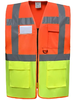HVW 801 HiVis multifunkční vesta hi vis vis yellow model 22502443 - Yoko