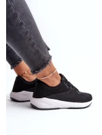 Dámské sportovní boty model 21656293 Černé - 4F Dámské sportovní boty model 21656293 Černé - 4F