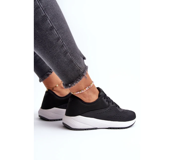 Dámské sportovní boty model 21656293 Černé - 4F Dámské sportovní boty model 21656293 Černé - 4F