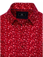 Pánská červená košile Dstreet DX2410