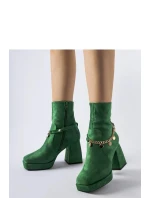 Boty na podpatku model 205085 Solea Boty na podpatku model 205085 Solea