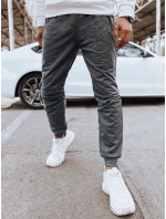 Pánské světle šedé teplákové kalhoty Dstreet model 21975808 - FashionStreet