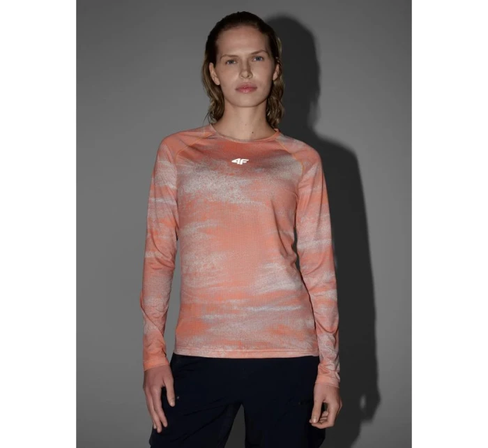Dámské rychleschnoucí cyklistické tričko s dlouhým rukávem model 21434107 - 4F Dámské rychleschnoucí cyklistické tričko s dlouhým rukávem model 21434107 - 4F