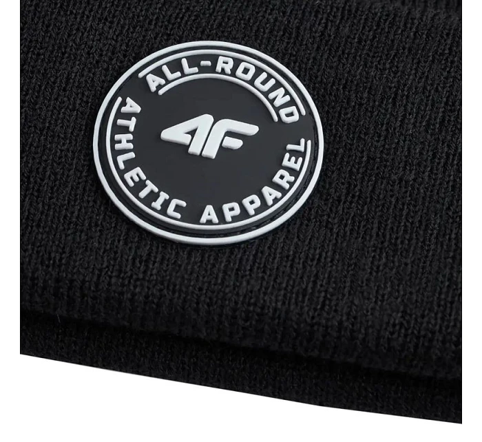 Dětská čepice 4F U643 tmavě černá 4FJWMM00ACAPU643 20S
