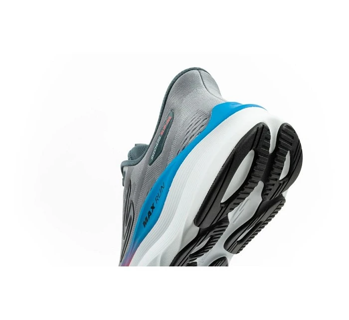 Skechers pánské sportovní boty tenisky Max Run grey SLIP-INS Skechers pánské sportovní boty tenisky Max Run grey SLIP-INS