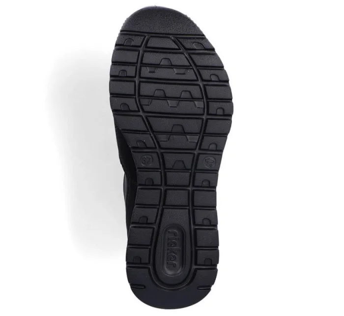 Rieker W RKR616 černá nazouvací pohodlná kotníková obuv