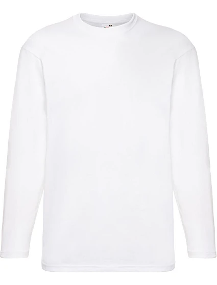 Fruit of the Loom Valueweight T LSL Tričko s dlouhým rukávem 16.1038 white Fruit of the Loom Valueweight T LSL Tričko s dlouhým rukávem 16.1038 white
