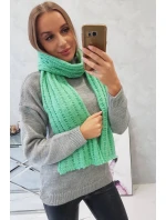 model 18752075 Dámský tmavě mátový šátek - K-Fashion model 18752075 Dámský tmavě mátový šátek - K-Fashion