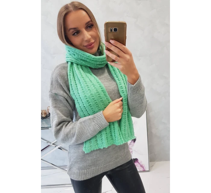 model 18752075 Dámský tmavě mátový šátek - K-Fashion model 18752075 Dámský tmavě mátový šátek - K-Fashion