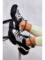 Dámská sportovní obuv Memory Foam System Big Star KK274053 Černo-šedá