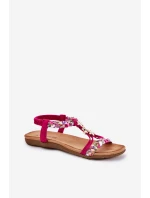 Dámské Plážové Sandály S Pásky A Přezkami Fuchsie model 21693400 - Artiker Dámské Plážové Sandály S Pásky A Přezkami Fuchsie model 21693400 - Artiker