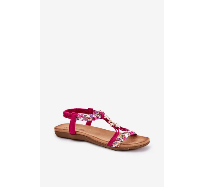 Dámské Plážové Sandály S Pásky A Přezkami Fuchsie model 21693400 - Artiker Dámské Plážové Sandály S Pásky A Přezkami Fuchsie model 21693400 - Artiker