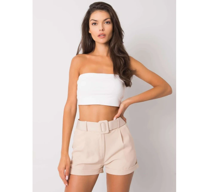 DHJ SN 13193 šortky.13P béžová