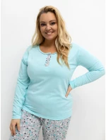 Pyžamo DU KN FP 502.97 mint Pyžamo DU KN FP 502.97 mint