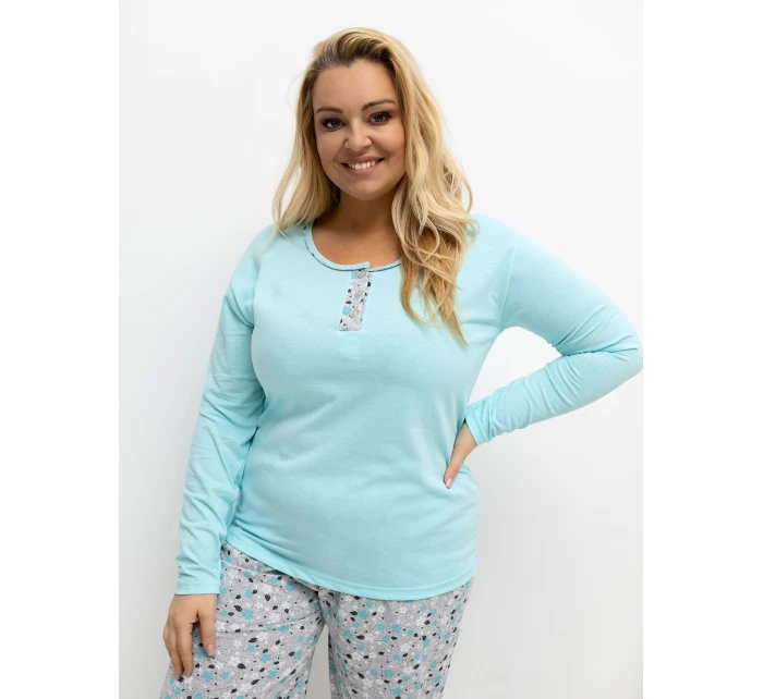 Pyžamo DU KN FP 502.97 mint Pyžamo DU KN FP 502.97 mint