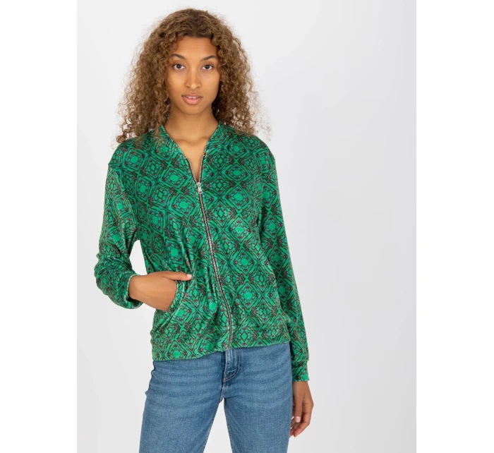 Mikina RV BL 8185.86 zelená