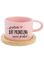 Hrníček makronka - Protože [doplň si sám] není prdel