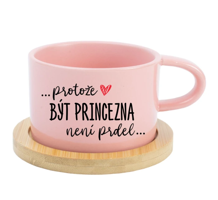 Hrníček makronka - Protože [doplň si sám] není prdel