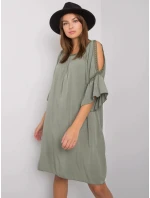 Šaty TW SK BI model 21069656 khaki - FPrice Šaty TW SK BI model 21069656 khaki - FPrice