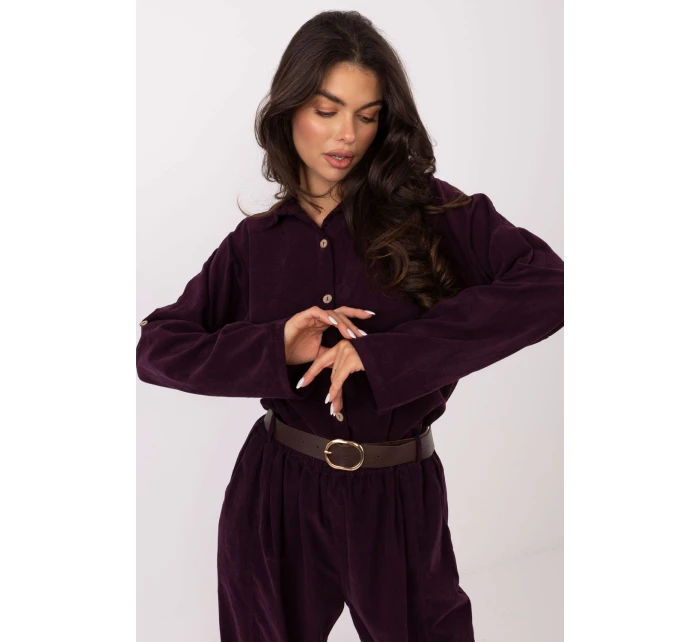 Košile s dlouhým rukávem  model 220825 Italy Moda