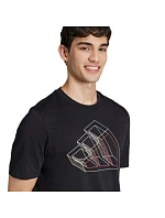 Tričko adidas Tech Outline Graphic M JJ3866 pánské Tričko adidas Tech Outline Graphic M JJ3866 pánské