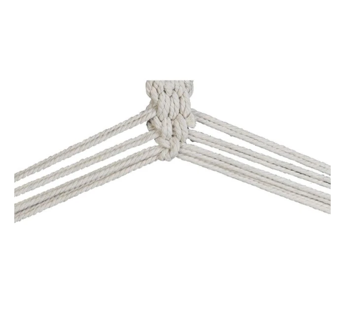 BRAZILSKÁ ZÁVĚSNÁ SEDAČKA HAMAK 100x50CM NATURE S TROPICKÝMI DŽUNGLOVÝMI PODRUČKAMI