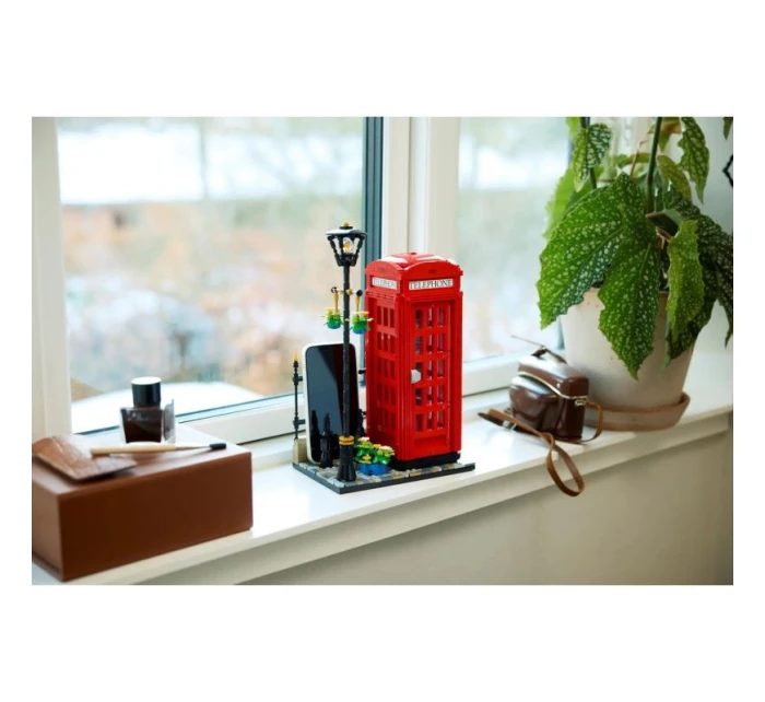 Lego 21347 Nápady - Červená telefonní budka v Londýně