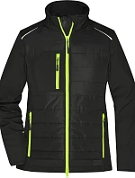Daiber JN 1819 Dámská hybridní bunda 02.1819 black/neon yellow