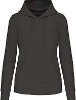 Kariban K 4028 Dámská eco-friendly mikina s kapucí 20.4028 dark grey