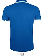 SOL'S Pasadena Men Pánské piqué polo 25.0577 royal blue/white
