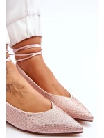 Vázané Baleríny S Béžové model 21612787 - Boto