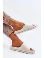 Lehké Dámské Žabky Big Star NN274A043 Bílé