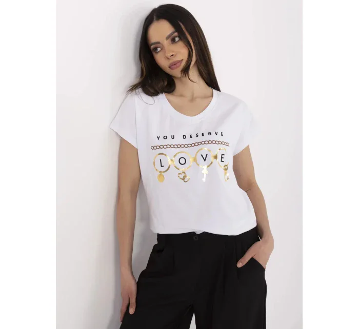 T shirt CLM TS model 21094446 biały - FPrice