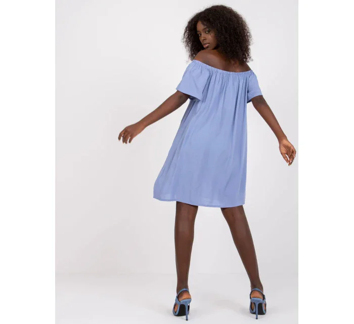 Dámské šaty-D73761M30145G světle modré