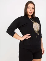 Bluzka RV BZ model 21786312 czarny - FPrice Bluzka RV BZ model 21786312 czarny - FPrice