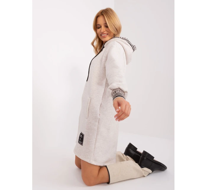 Tunika RV TU model 19069193 jasny beżowy - FPrice Tunika RV TU model 19069193 jasny beżowy - FPrice