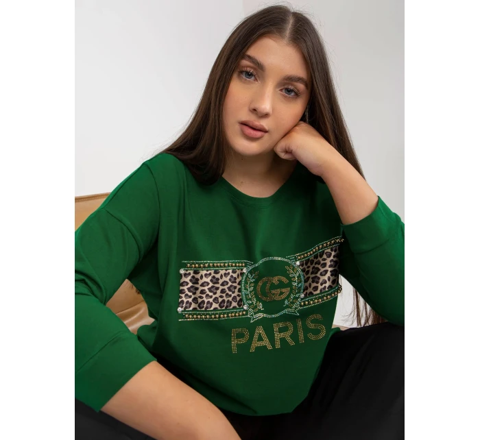 Halenka VI BZ 2901.49P tmavě zelená Halenka VI BZ 2901.49P tmavě zelená