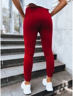 Dámské tepláky FITS bordó UY0206 Dámské tepláky FITS bordó UY0206