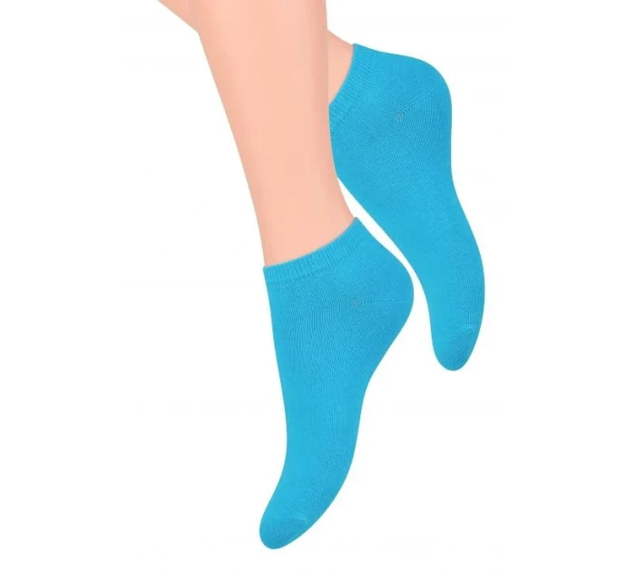 Hladké dámské ponožky Steven art.052