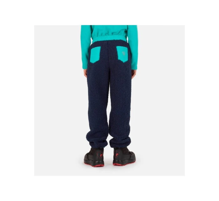 ROSSIGNOL Juniorské fleecové kalhoty navy blue