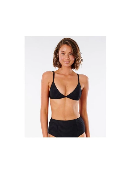 Plavková podprsenka RIP CURL Premium Surf Banded Fixed Tri, černá Plavková podprsenka RIP CURL Premium Surf Banded Fixed Tri, černá