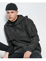 Build your Brand BY 096 Větrovka s 1/4 zipem 56.0096 black Build your Brand BY 096 Větrovka s 1/4 zipem 56.0096 black