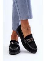 Dámské semišové mokasíny S.Barski HY350A