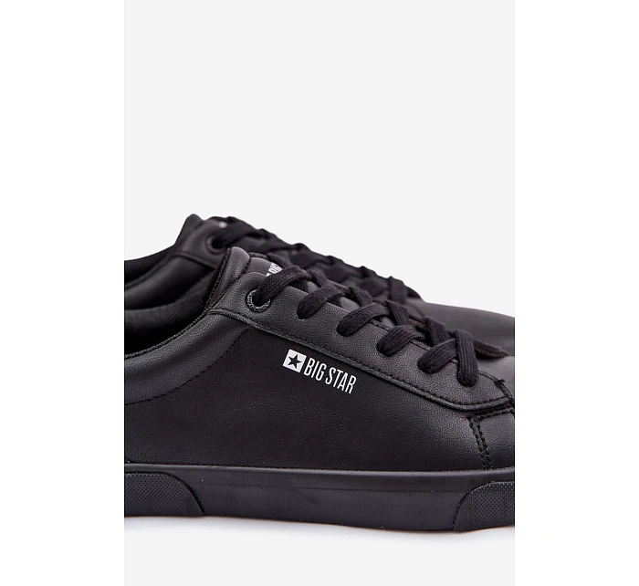 Pánské tenisky z eko kůže Big Star model 22039744 Černé - Big Star Shoes