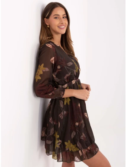 Sukienka IT SK model 21488822 ciemny zielony - FPrice Sukienka IT SK model 21488822 ciemny zielony - FPrice